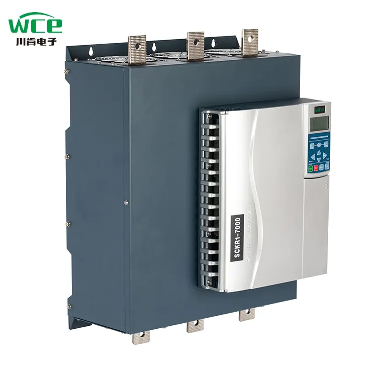 220V 380V 660V 250KW বাইপাস সফট স্টার্টারটিতে নির্মিত